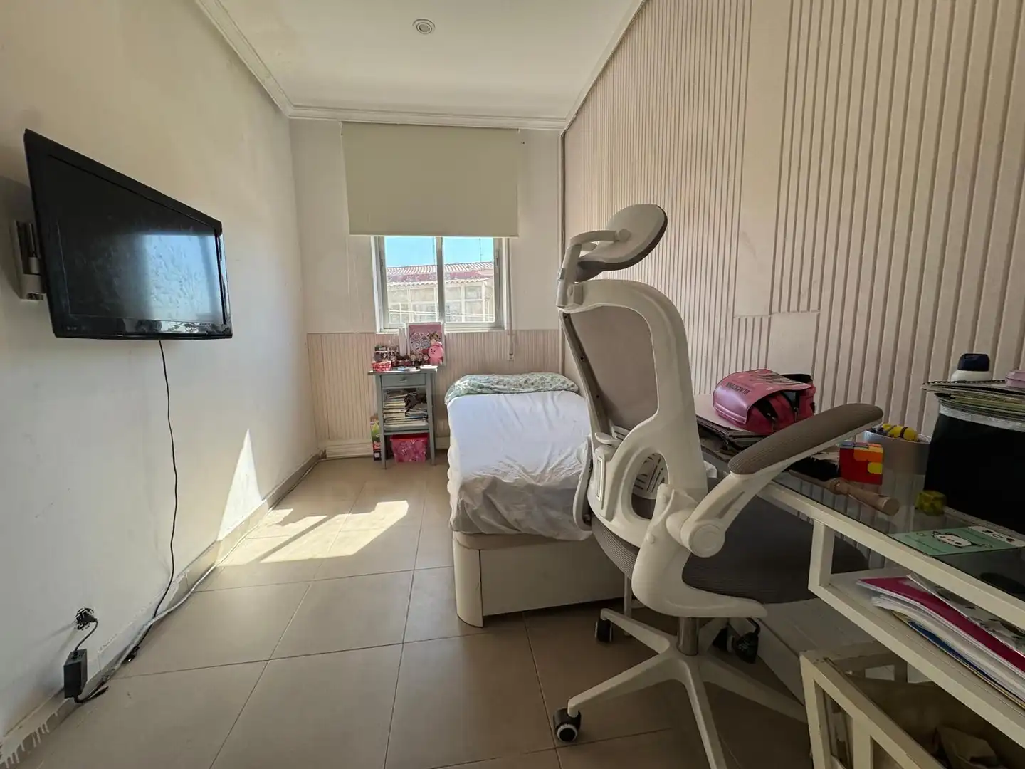 Bedroom of Flat for sale in Madrid  with Air Conditioner, Heating and Terrace
