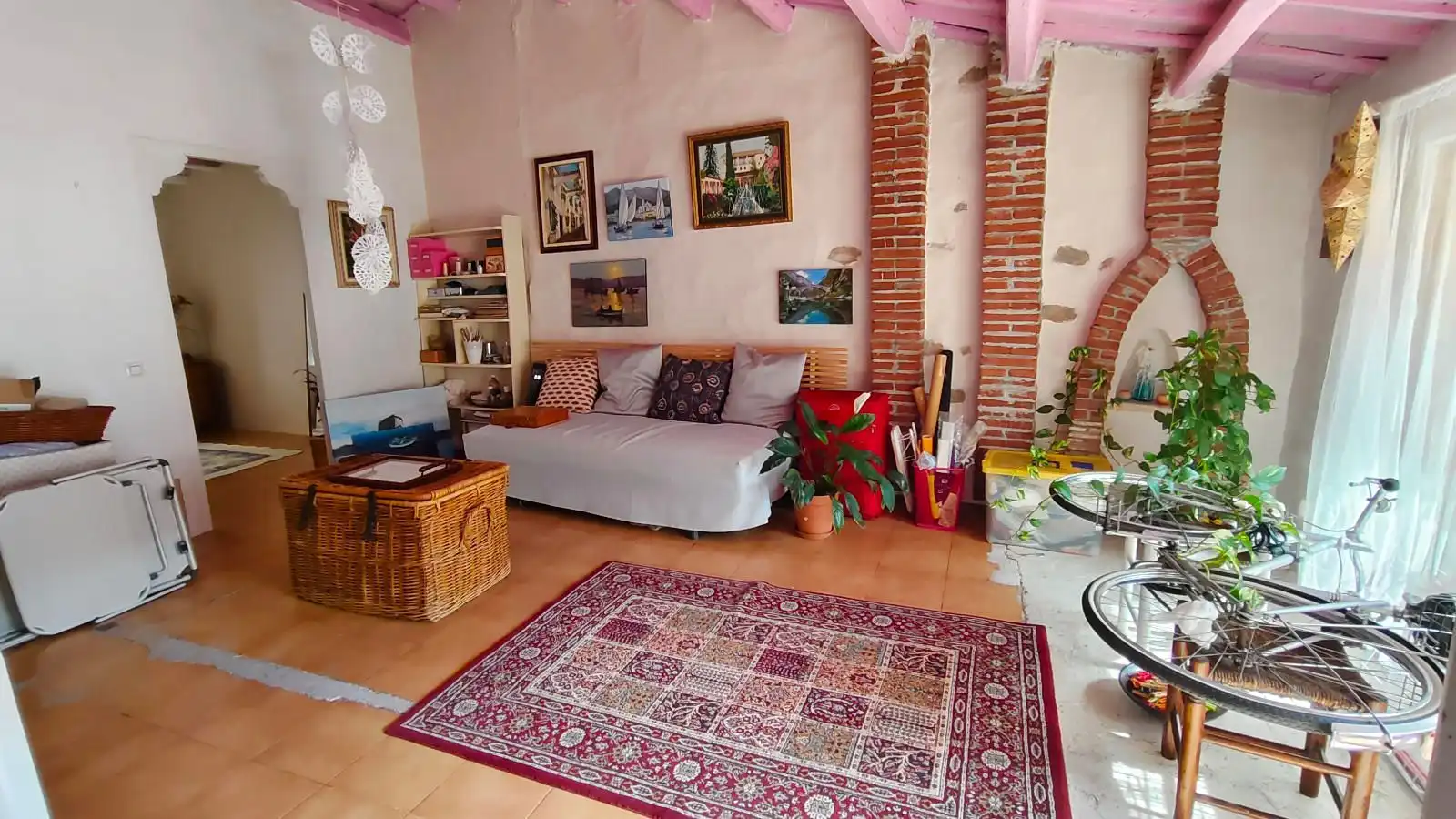Sala d'estar de Casa adosada en venda en Tossa de Mar amb Terrassa