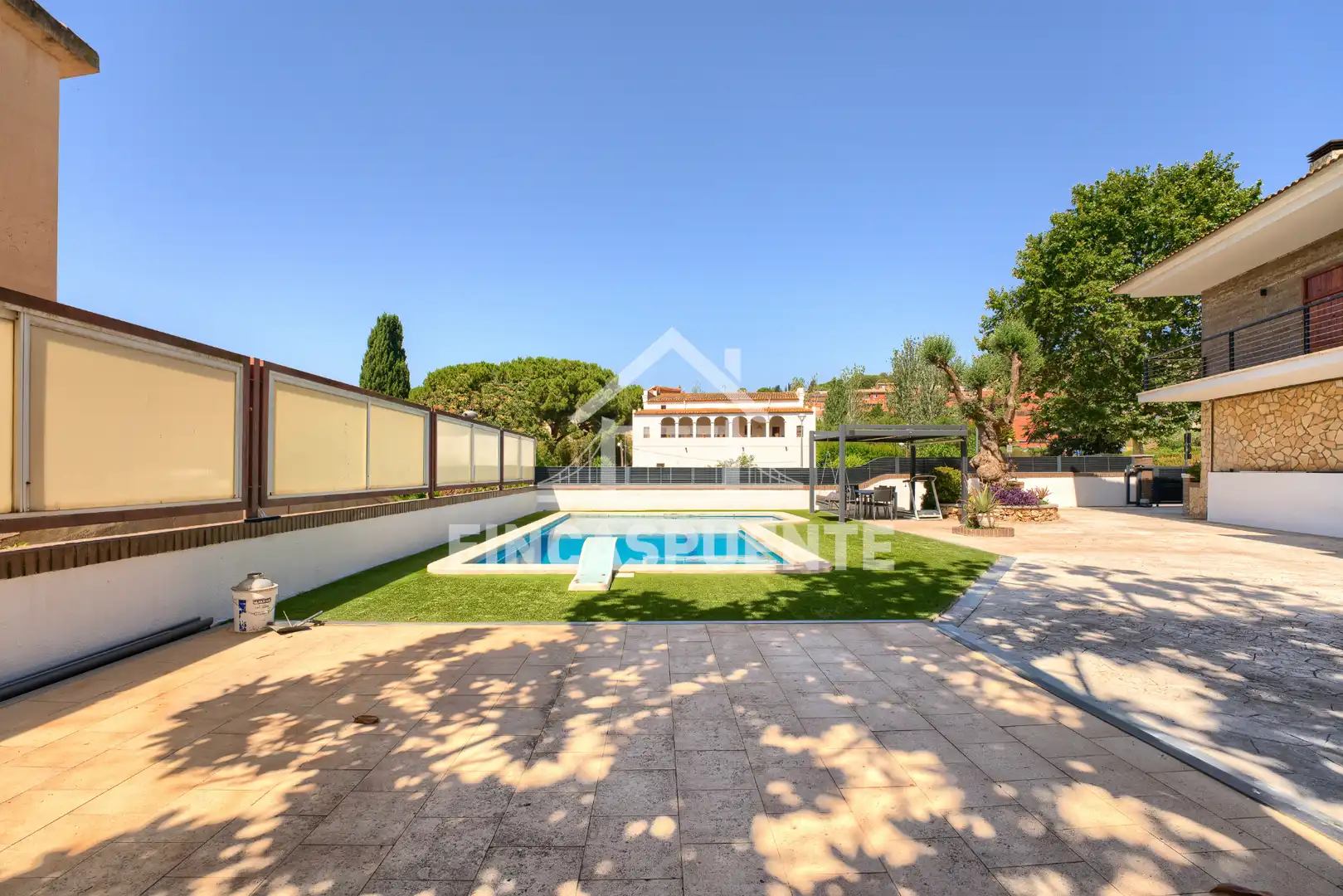 Jardín de Casa o chalet en venta en Tiana con Jardín privado, Terraza y Piscina
