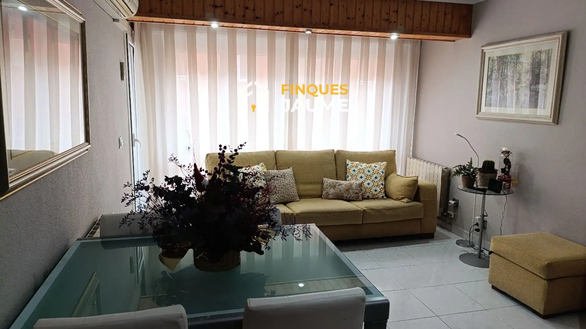 Sala de estar de Piso en venta en  Lleida Capital con Aire acondicionado, Calefacción y Terraza