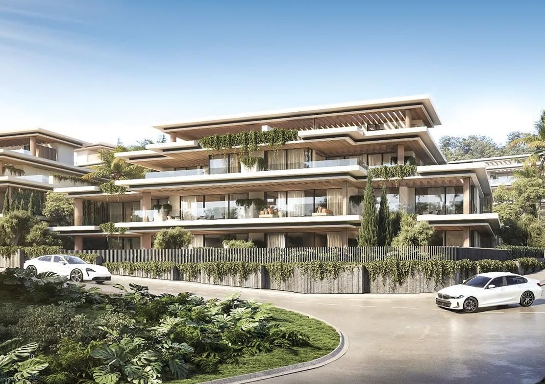 Exterior view of Apartment for sale in Estepona  with Air Conditioner, Heating and Private garden