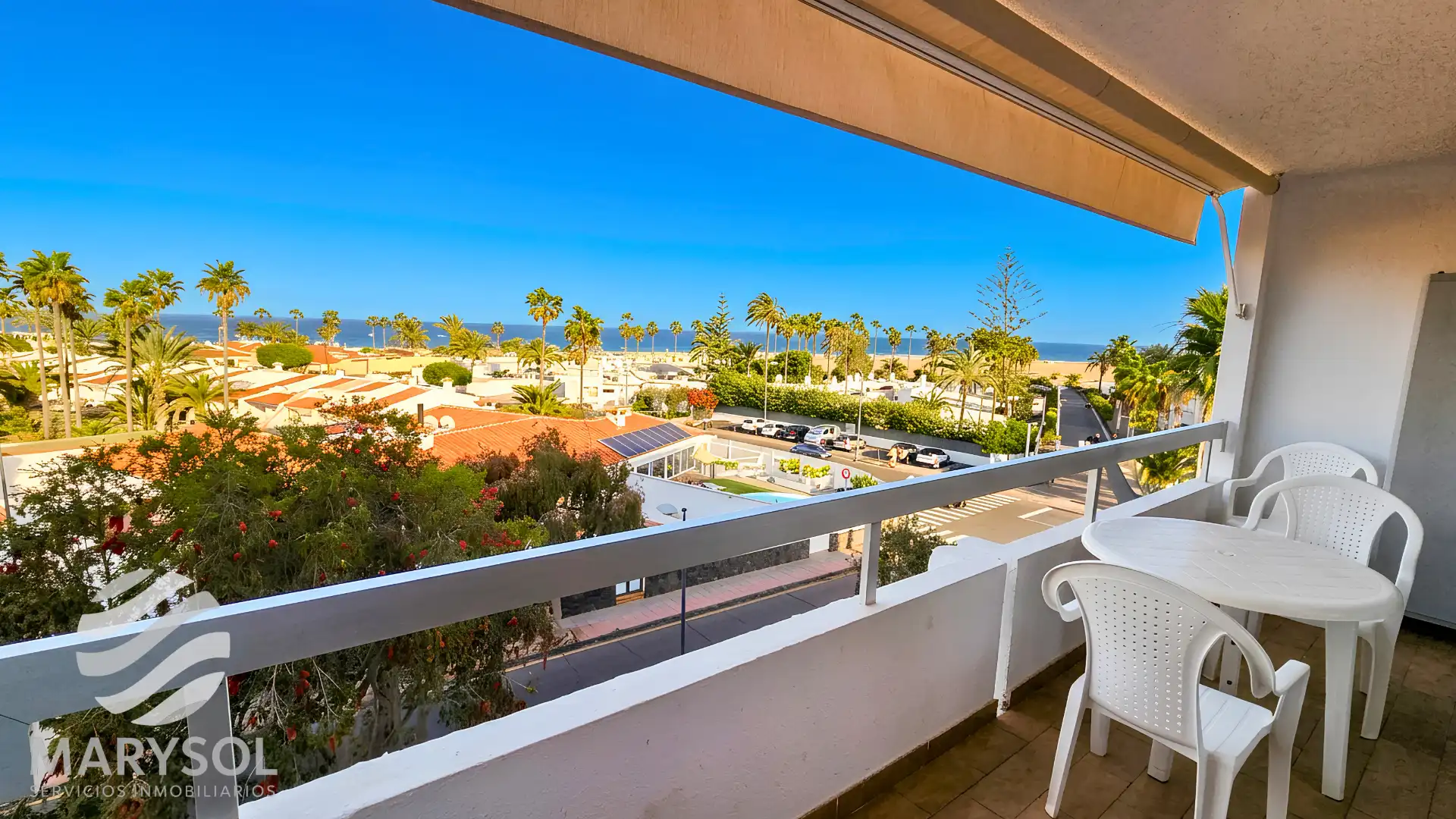 Terrasse von Wohnungen zur Miete in San Bartolomé de Tirajana mit Klimaanlage, Terrasse und Möbliert