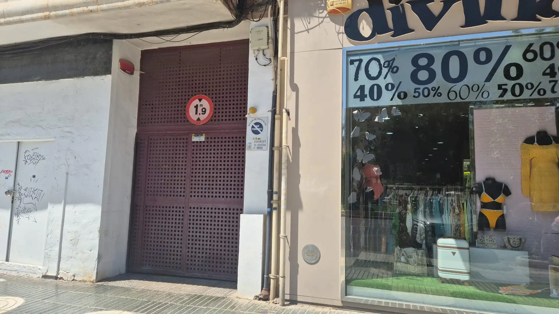 Wohnung zur Miete in Cartagena mit Klimaanlage, Heizung und Parkett
