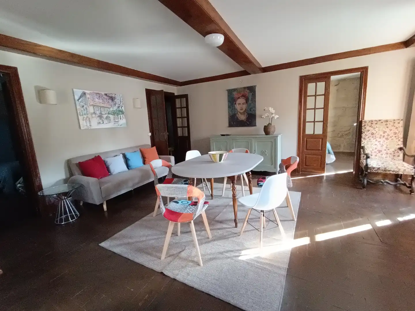 Dining room of Houses for sale in Pontevedra Capital   with Oven, Washing machine and Microwave