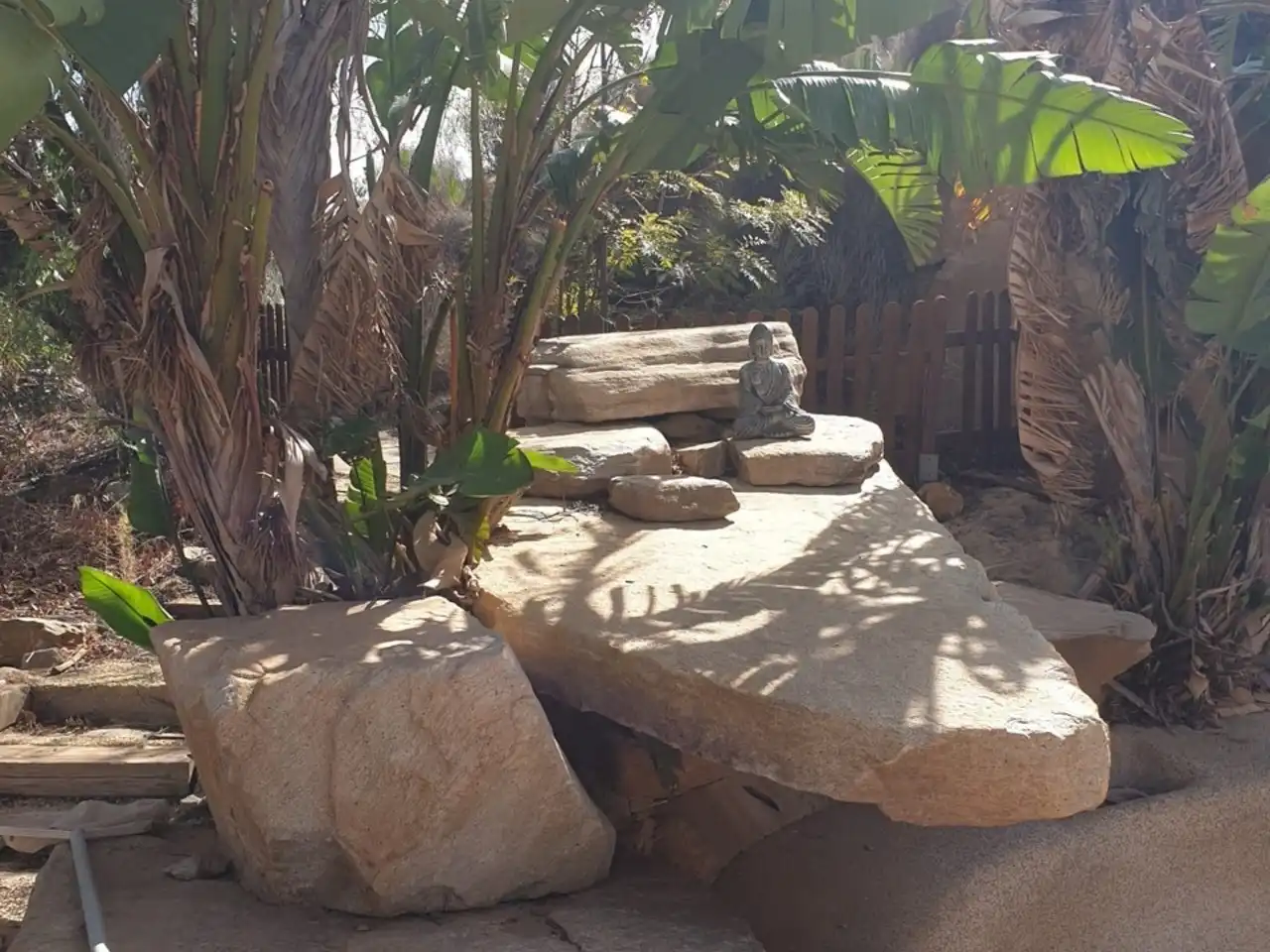 Jardí de Casa o xalet en venda en Los Gallardos amb Aire condicionat, Terrassa i Piscina