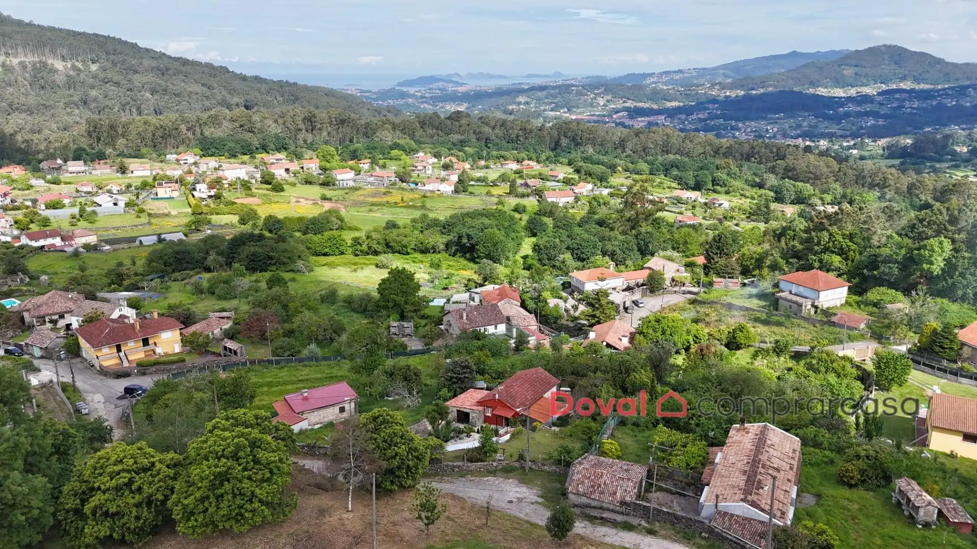 Vista exterior de Casa o xalet en venda en Gondomar