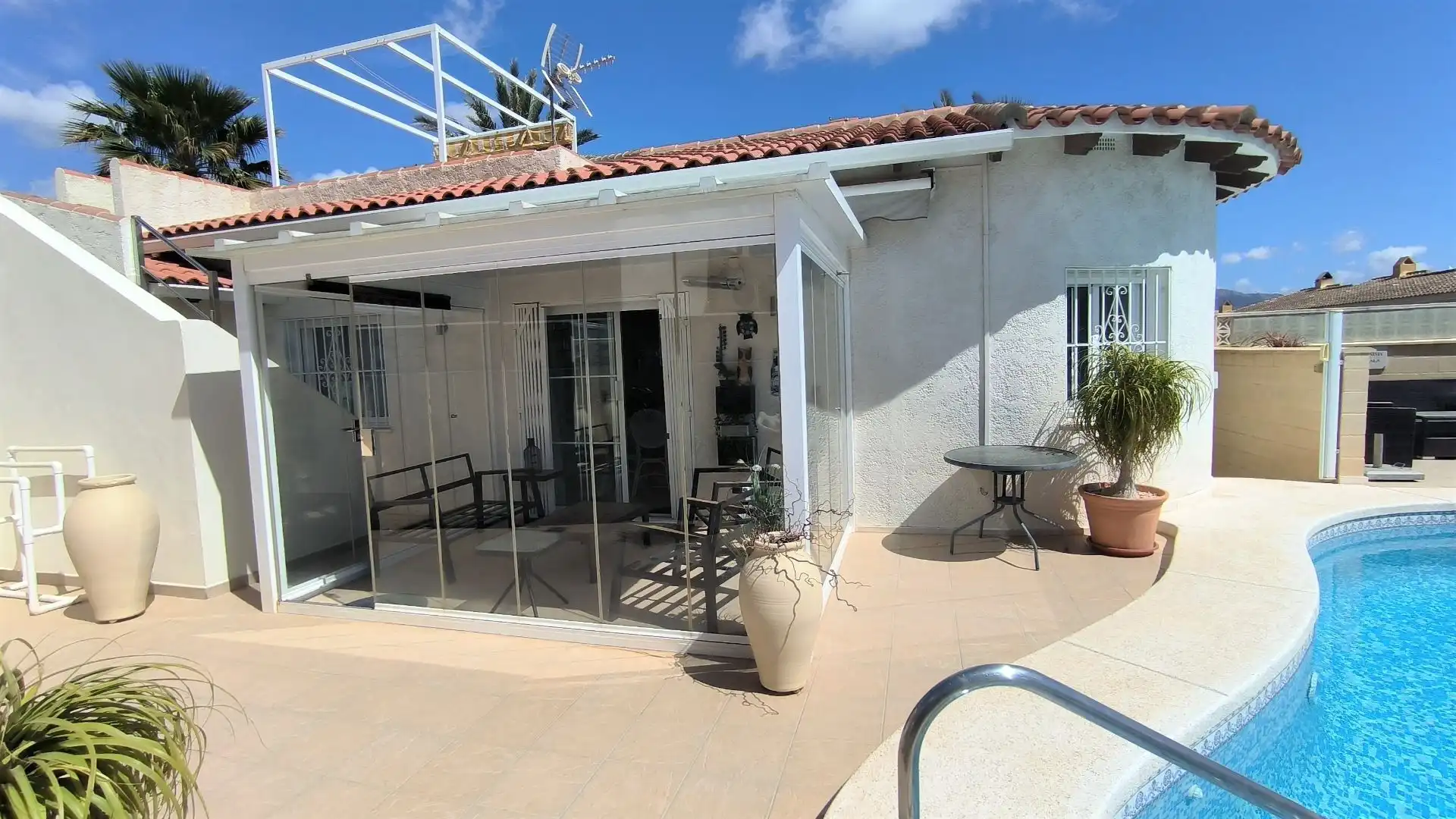 Terrace of Houses for sale in L'Alfàs del Pi  with Air Conditioner, Heating and Terrace