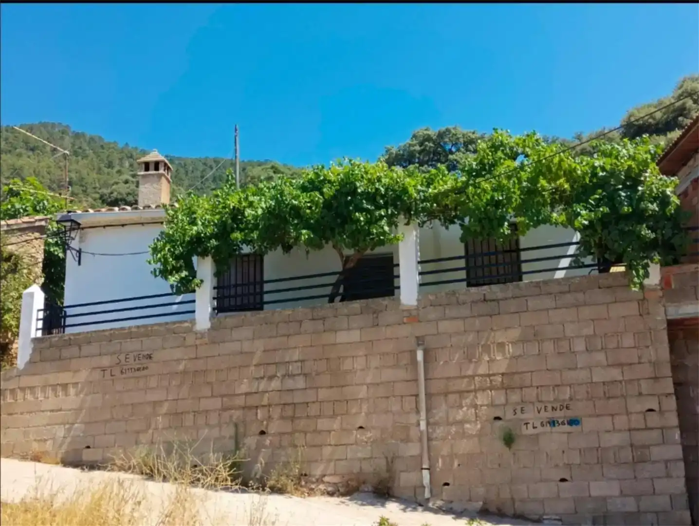 Vista exterior de Planta baixa en venda en Villarrodrigo amb Moblat