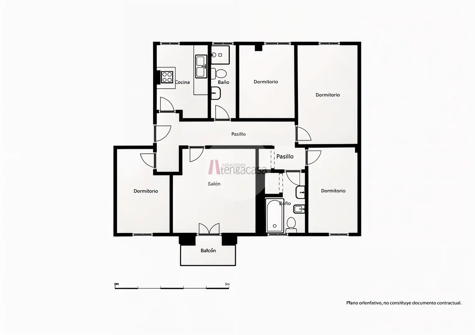 Flat for sale in Madrid  with Air Conditioner, Heating and Terrace