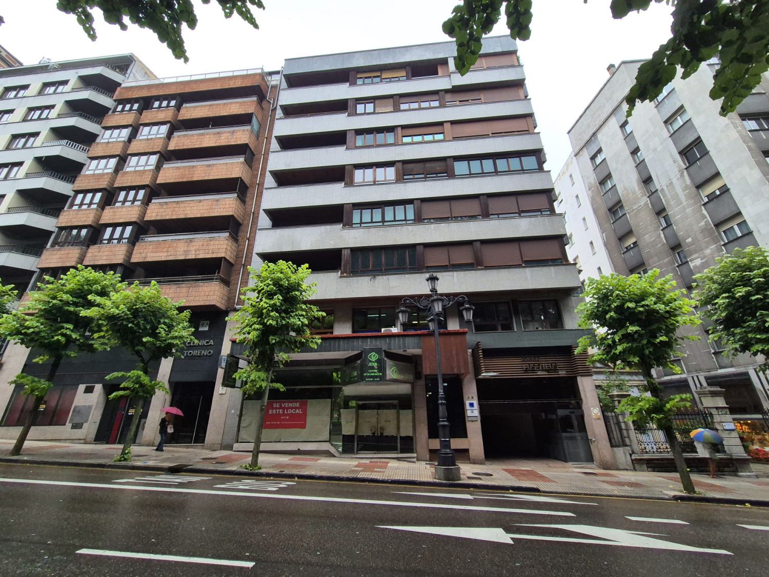 Vista exterior de Pis en venda en Oviedo  amb Calefacció i Terrassa