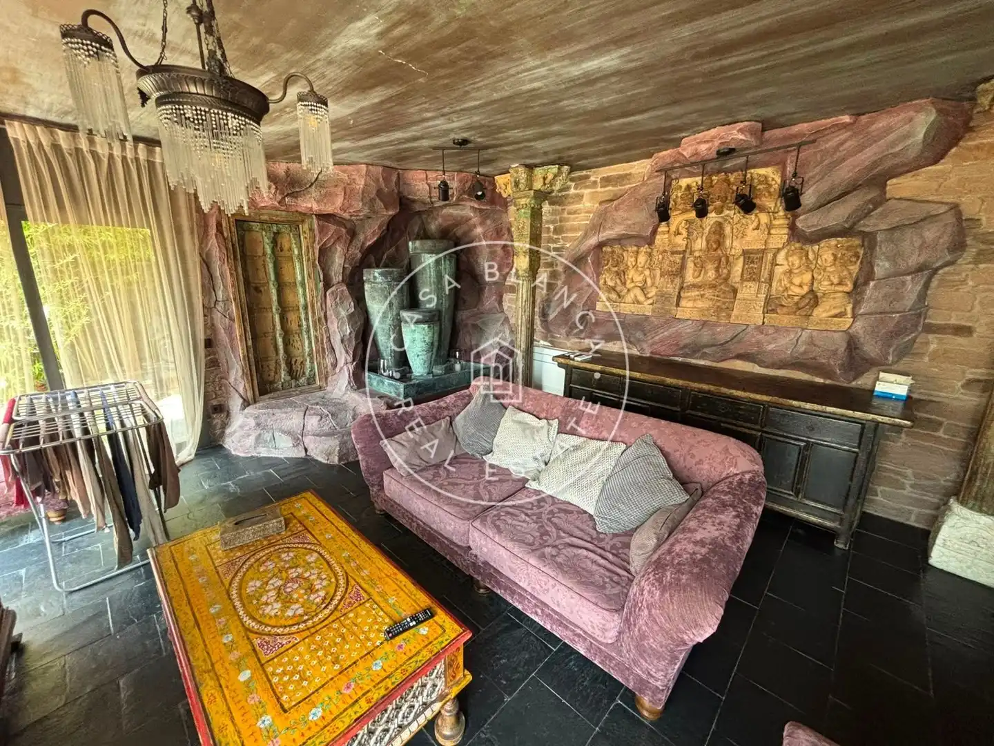 Sala de estar de Casa o chalet en venta en Lloret de Mar con Aire acondicionado, Calefacción y Jardín privado