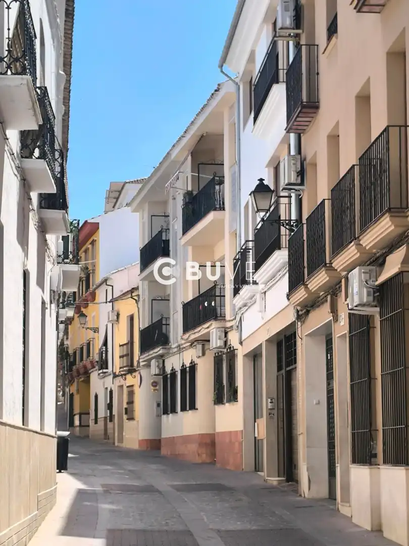 Vista exterior de Casa adosada en venta en Lucena con Calefacción y Amueblado