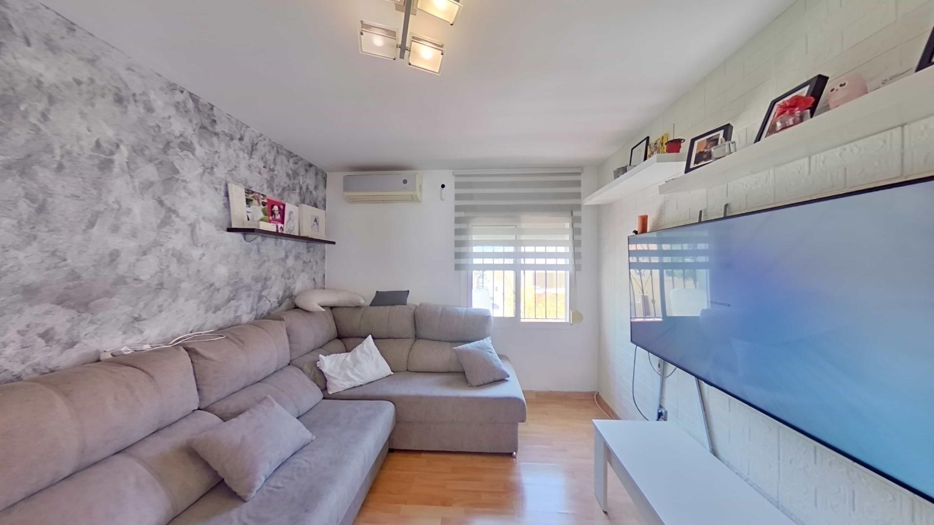 Living room of Flat for sale in Málaga Capital  with Air Conditioner and Heating