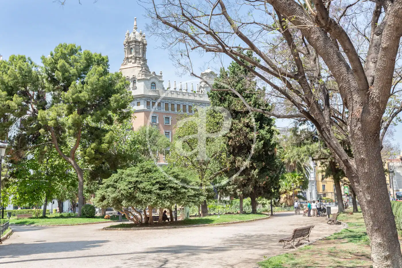 Exterior view of Flat for sale in Valencia  with Air Conditioner, Heating and Furnished