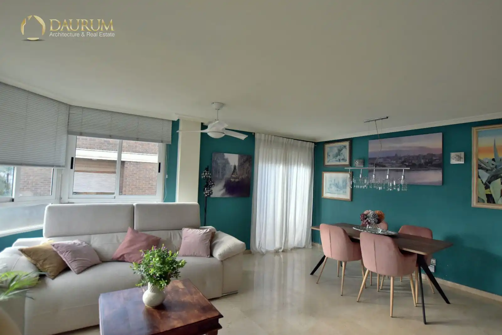 Sala d'estar de Pis en venda en Elche / Elx amb Aire condicionat, Calefacció i Terrassa