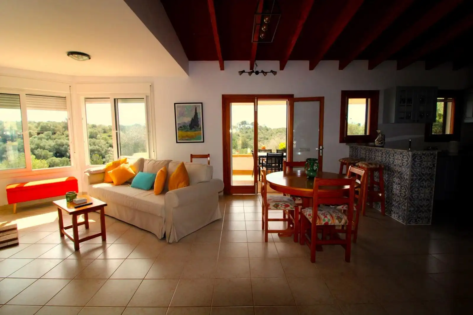 Casa rustica con piscina in affitto a Llevant, imagen 4