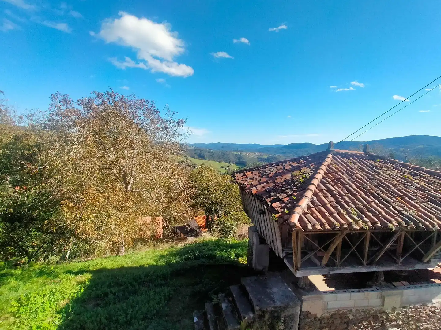 Vista exterior de Finca rústica en venda en Salas amb Calefacció, Jardí privat i Traster