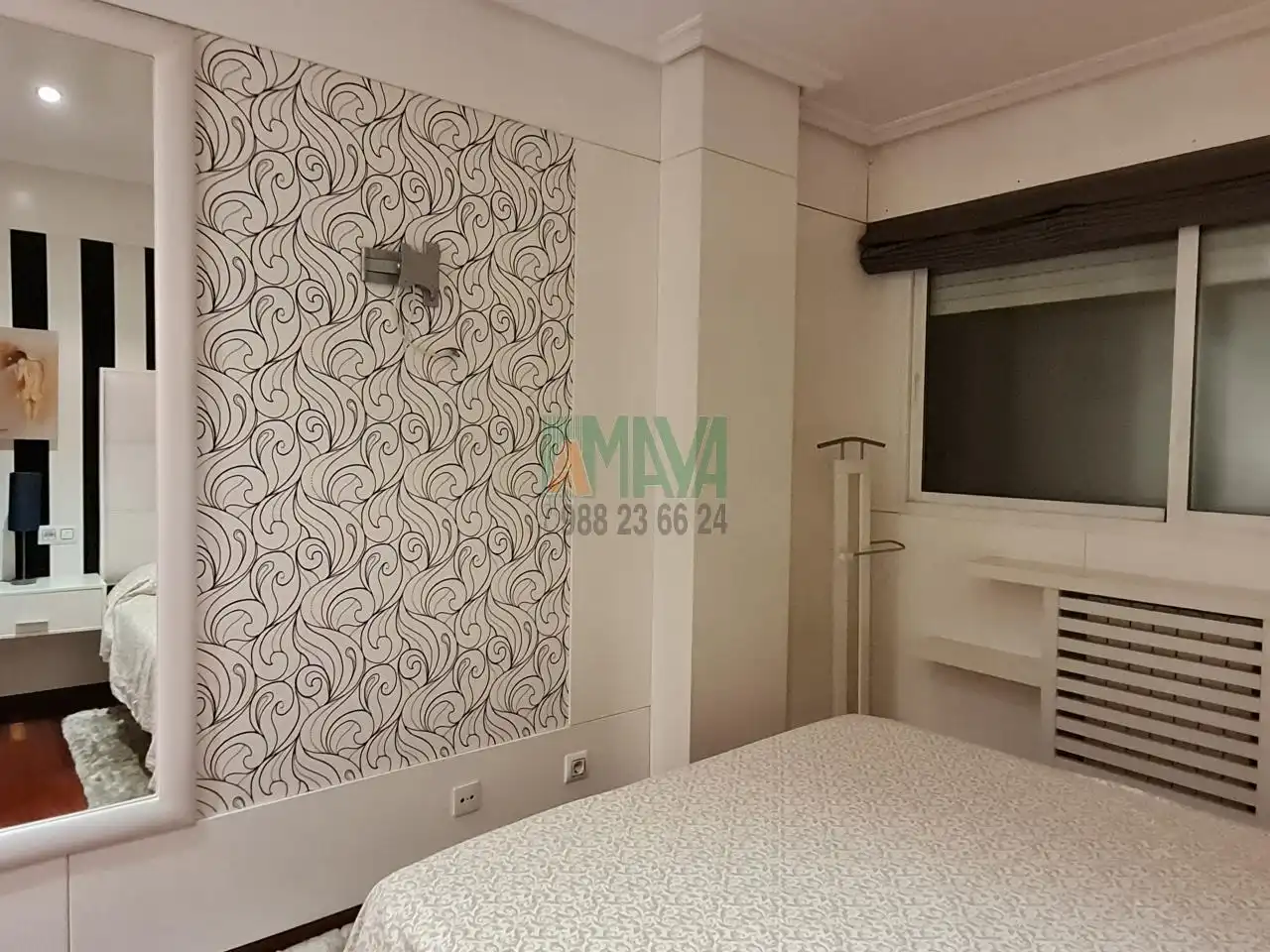 Habitación de Apartamento de alquiler en Ourense Capital  con Calefacción y Amueblado
