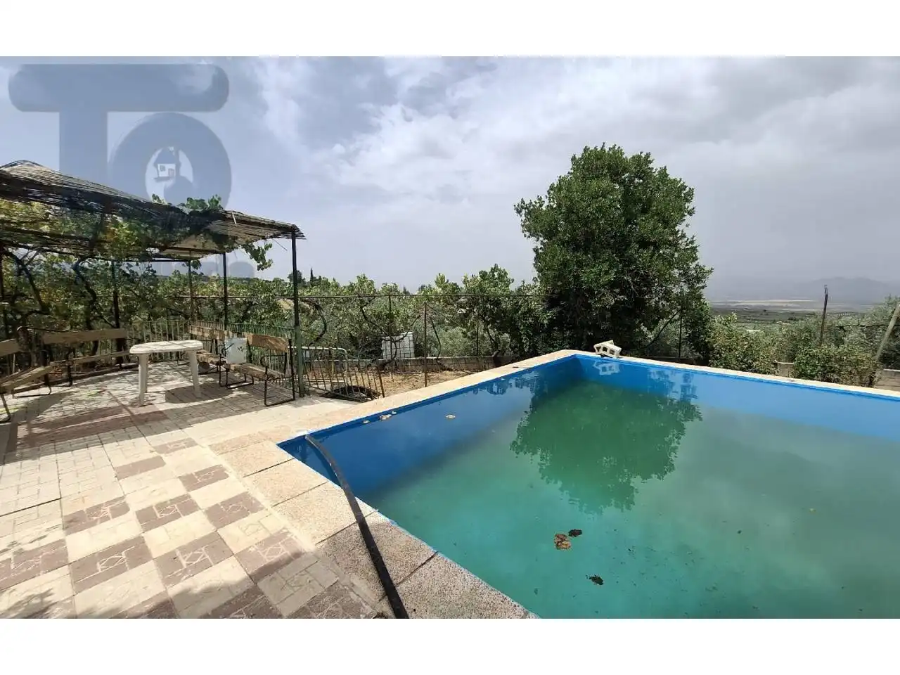 Schwimmbecken von Country house zum Verkauf in Cogollos de la Vega mit Privatgarten, Terrasse und Schwimmbad