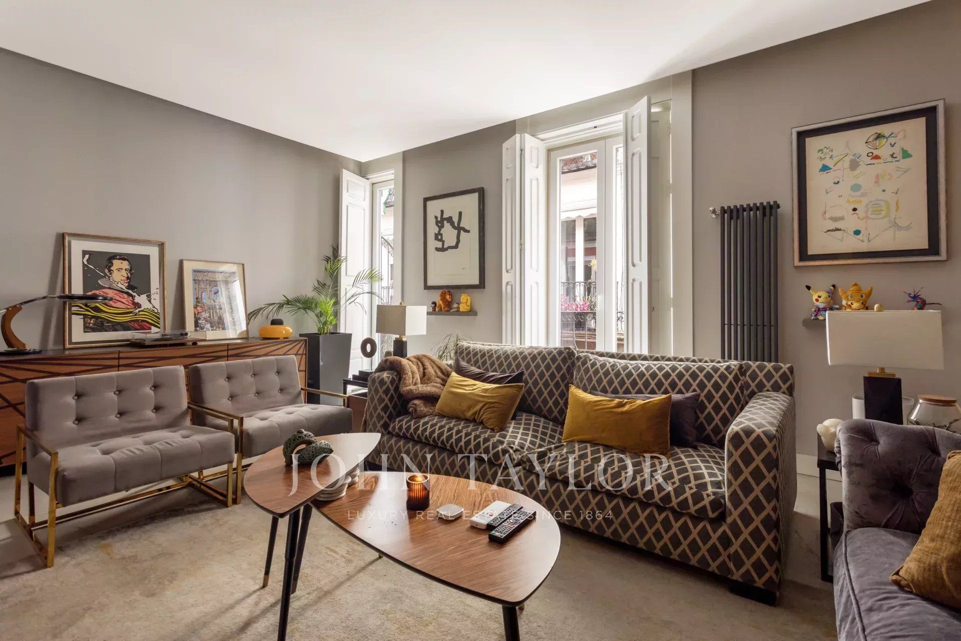 Sala d'estar de Pis en venda en  Madrid Capital amb Aire condicionat, Calefacció i Traster