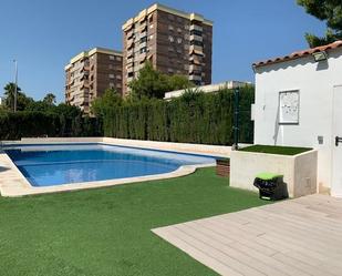 Swimming pool of Flat for sale in Alicante / Alacant  with Air Conditioner, Heating and Private garden