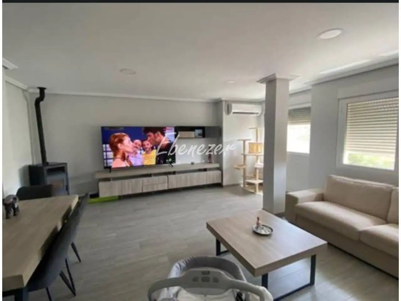 Wohnzimmer von Wohnung zum Verkauf in La Unión mit Klimaanlage, Heizung und Privatgarten