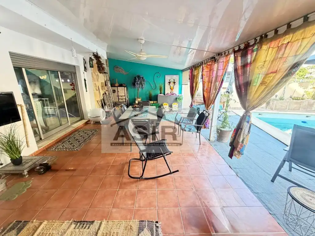 Terrassa de Casa o xalet en venda en Alzira amb Terrassa i Piscina