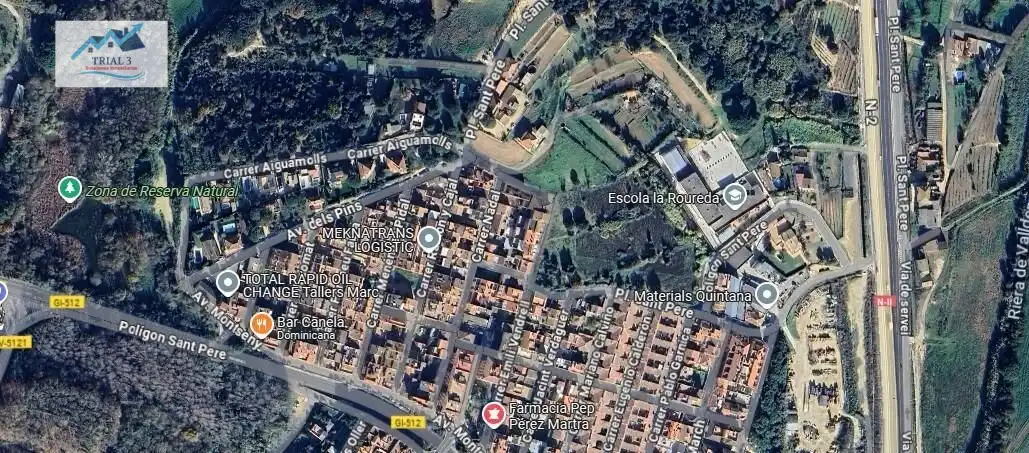 Vista exterior de Piso en venta en Tordera