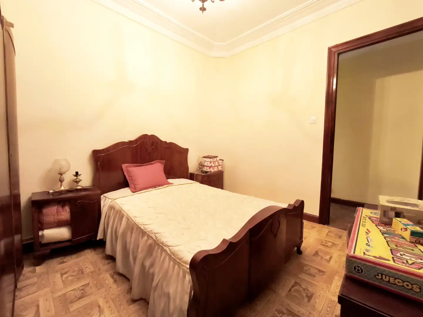 Bedroom of Flat for sale in  Logroño  with Heating, Storage room and Balcony