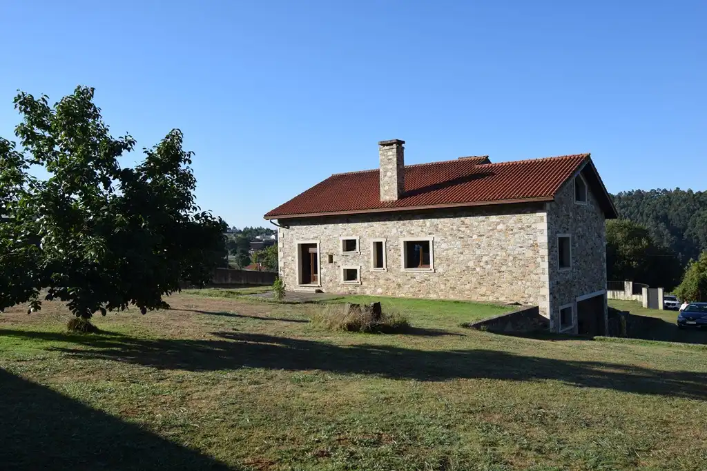 Vista exterior de Casa o chalet en venta en Vilarmaior con Calefacción, Jardín privado y Terraza