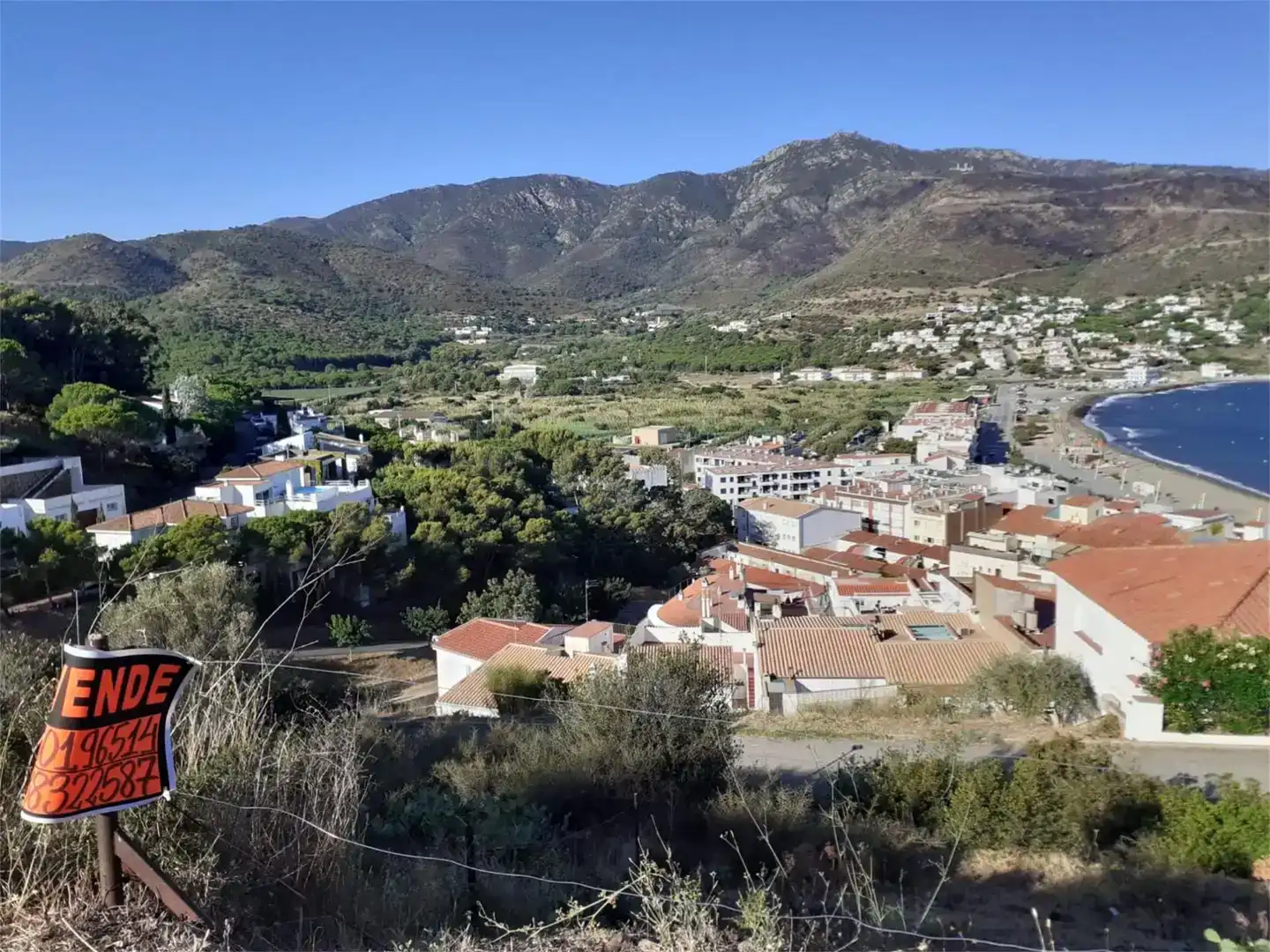 Vista exterior de Finca rústica en venda en El Port de la Selva