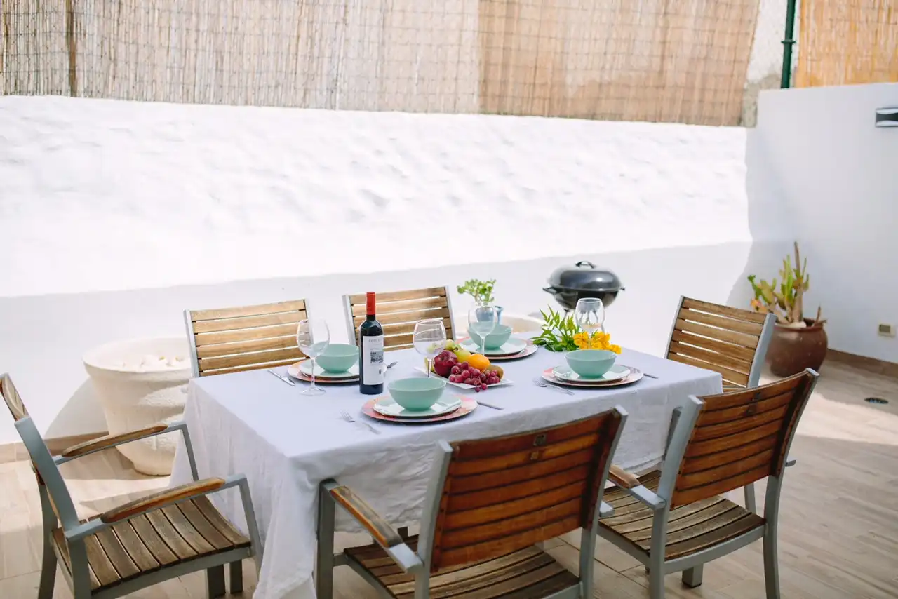 Terraza de Apartamento en venta en San Bartolomé de Tirajana con Aire acondicionado, Jardín privado y Terraza