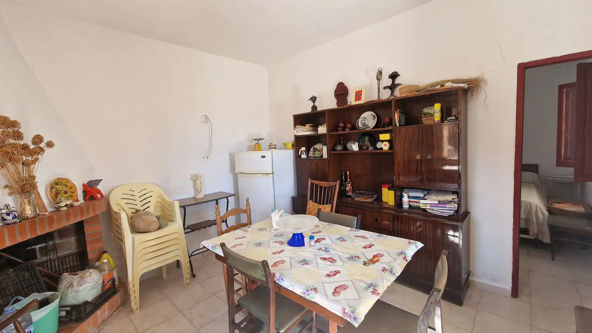 Cuina de Finca rústica en venda en Canjáyar amb Jardí privat, Terrassa i Traster
