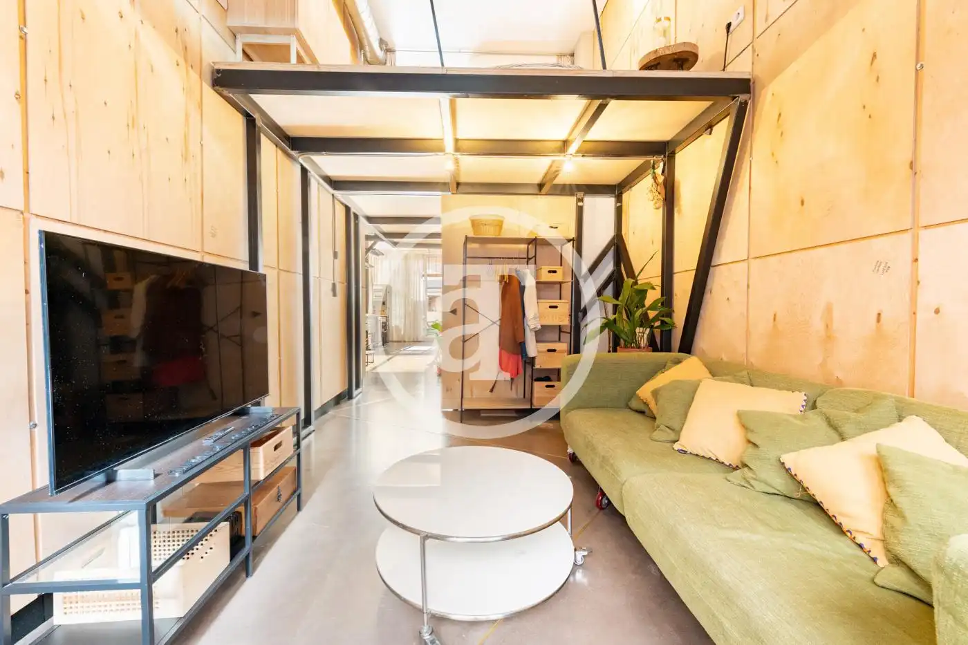 Sala de estar de Dúplex de alquiler en Madrid con Calefacción, Amueblado y Horno