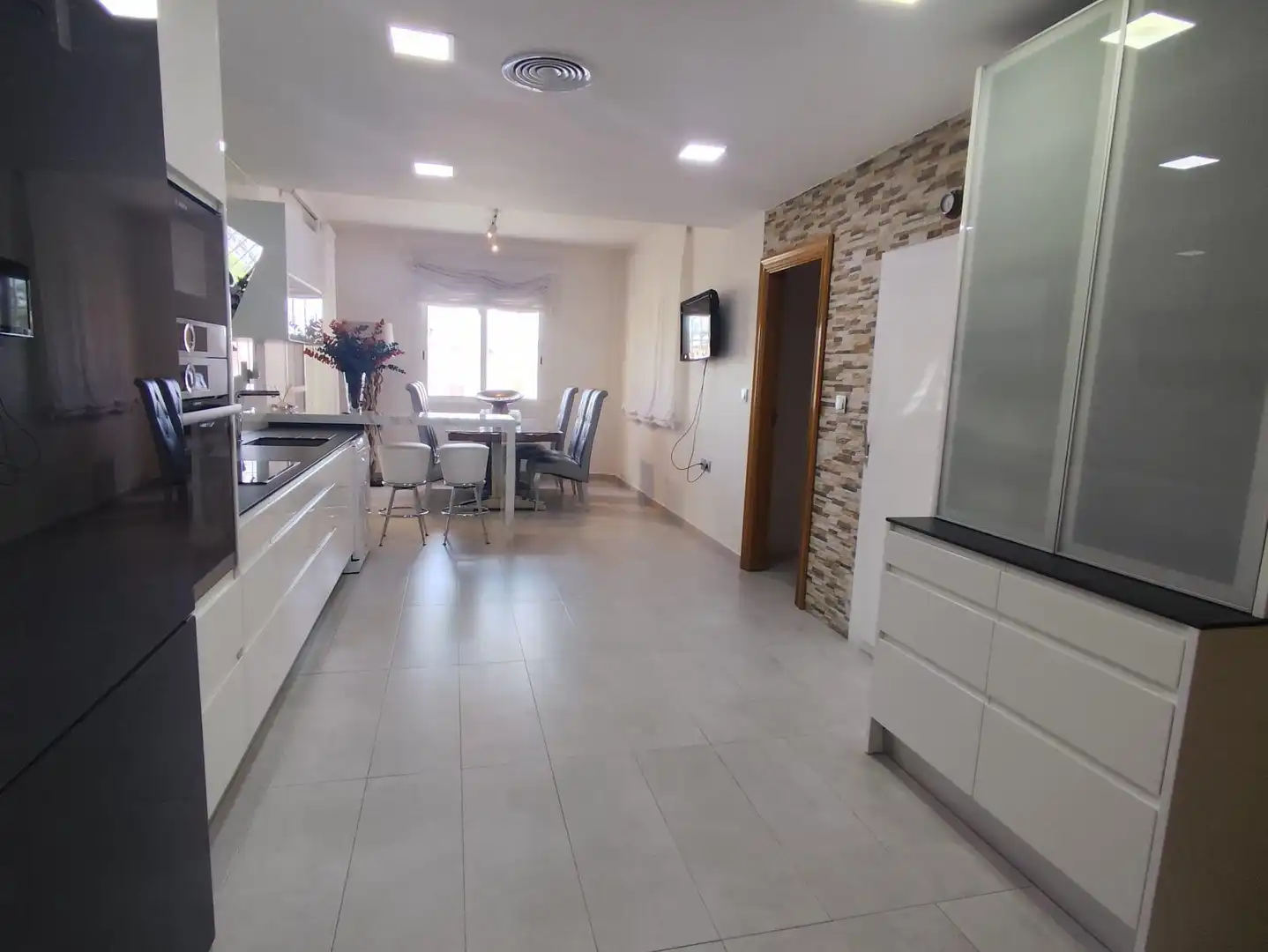 Cocina de Casa o chalet en venta en Murcia con Aire acondicionado, Jardín privado y Terraza