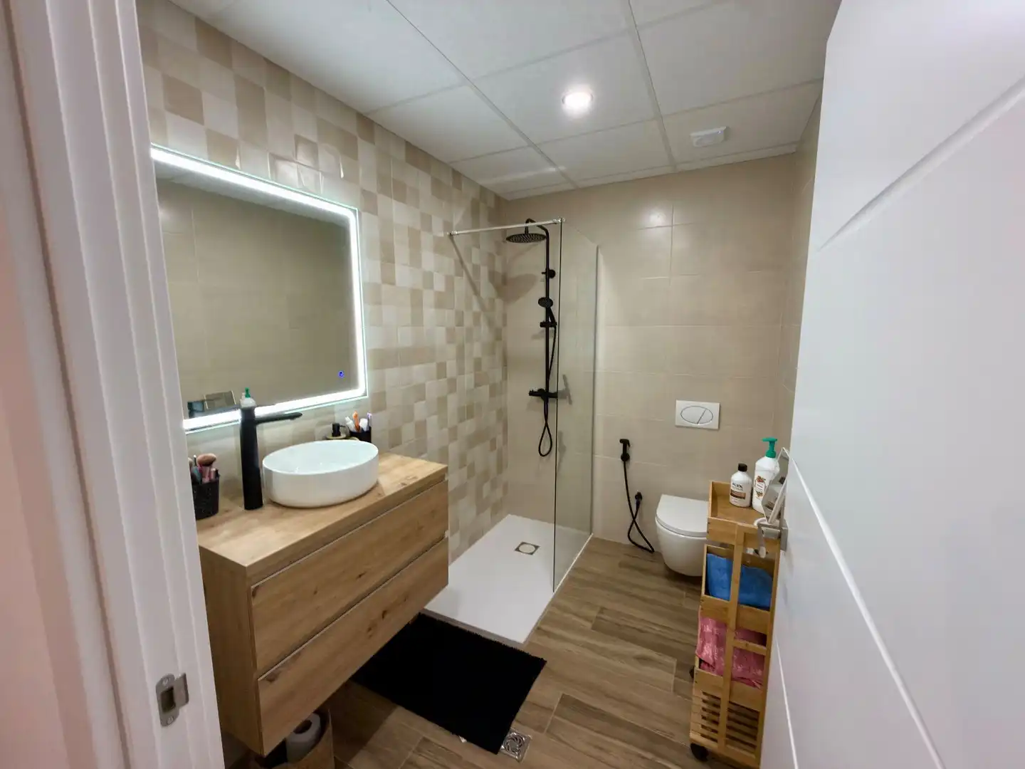 Baño de Casa o chalet en venta en Santa Margarida I Els Monjos con Aire acondicionado, Jardín privado y Terraza