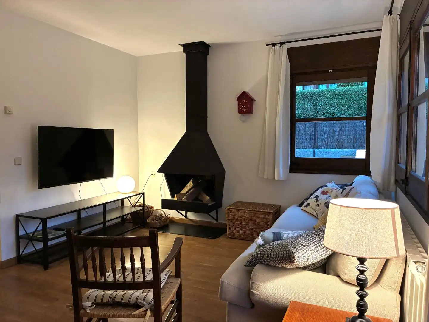 Wohnzimmer von Wohnungen zur Miete in Llívia mit Terrasse