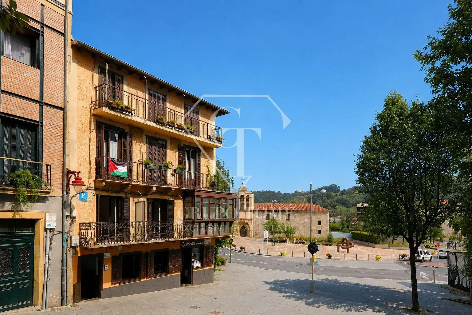 Exterior view of Flat for sale in Hernani  with Heating, Storage room and Furnished