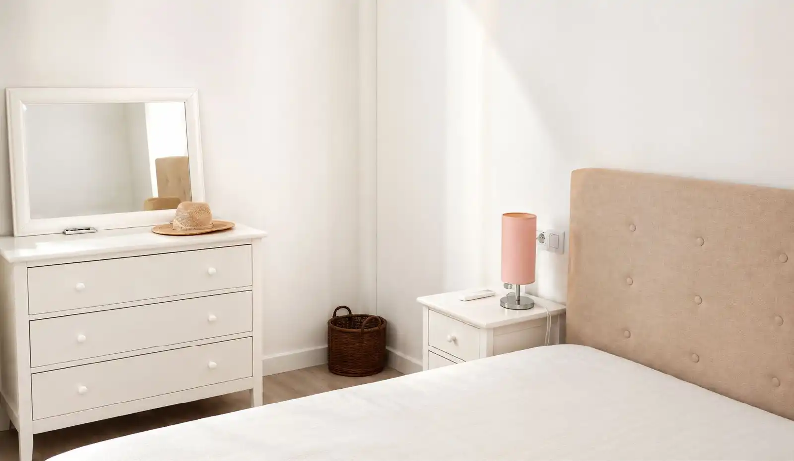 Dormitori de Apartament en venda en Mont-roig del Camp amb Aire condicionat, Jardí privat i Terrassa