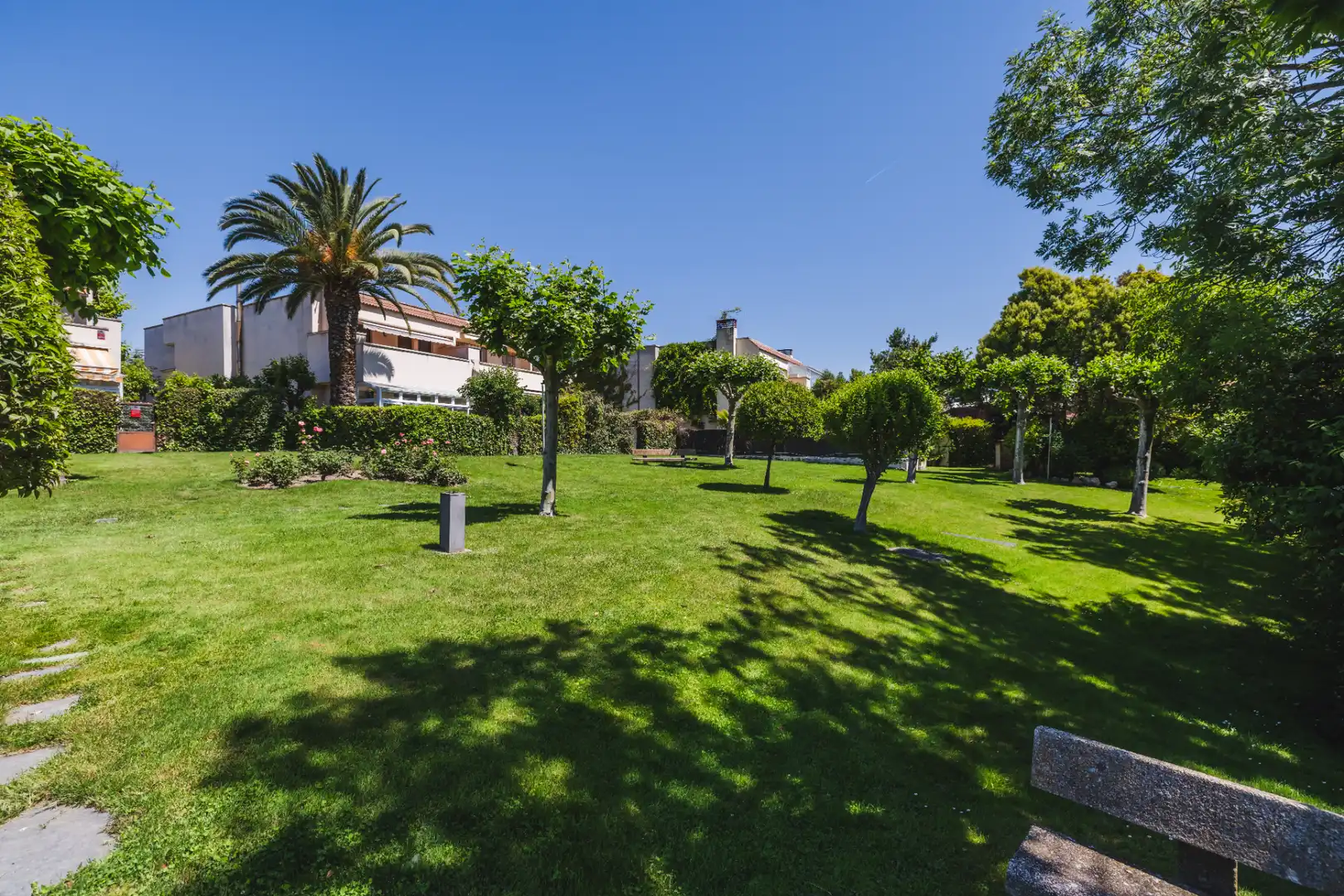 Jardín de Casa o chalet en venta en Las Rozas de Madrid con Aire acondicionado, Calefacción y Jardín privado