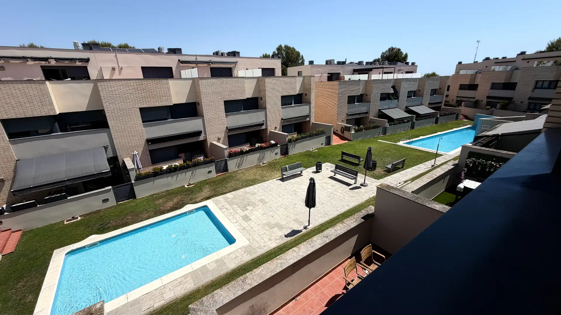 Piscina de Casa o xalet en venda en Torredembarra amb Aire condicionat, Calefacció i Terrassa