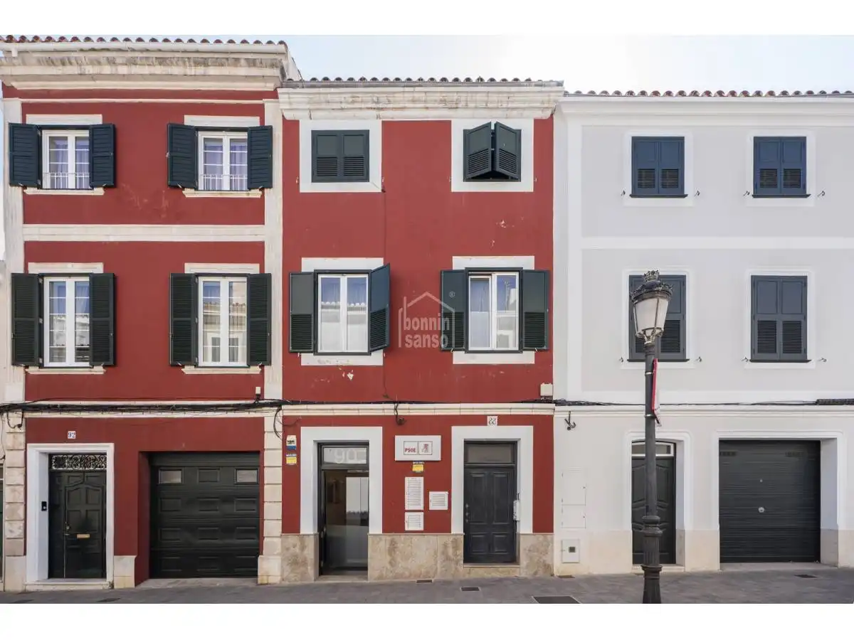 Vista exterior de Casa o chalet en venta en Maó - Mahón con Jardín privado, Terraza y Piscina
