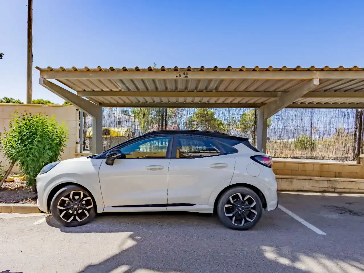 Parking of Flat for sale in Vera  with Air Conditioner, Private garden and Parquet flooring