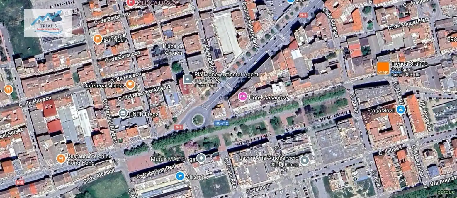 Exterior view of Flat for sale in Fraga  with Terrace
