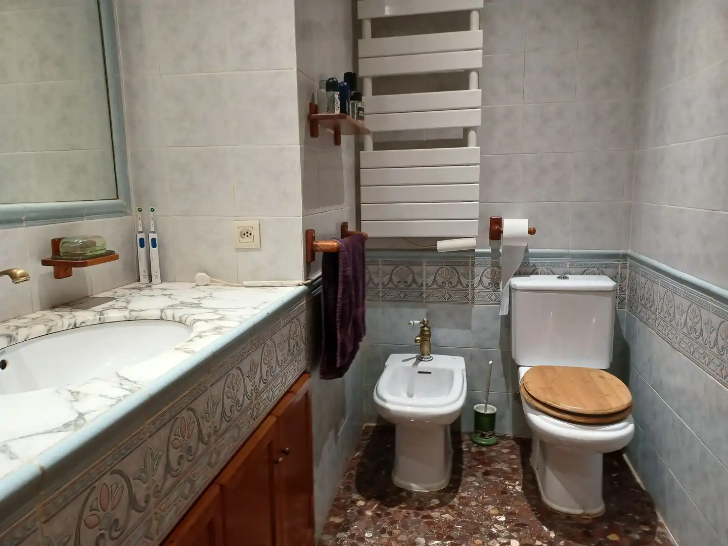 Bathroom of Flat for sale in Ontinyent  with Heating, Private garden and Terrace