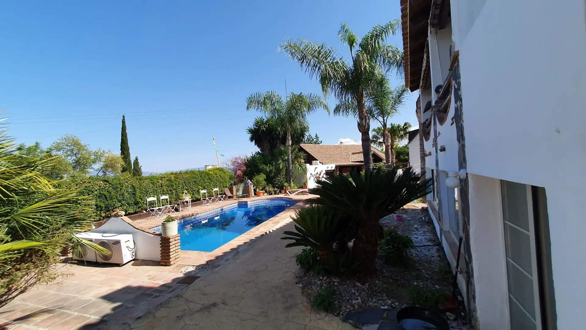 Piscina de Finca rústica en venta en Alhaurín El Grande con Piscina