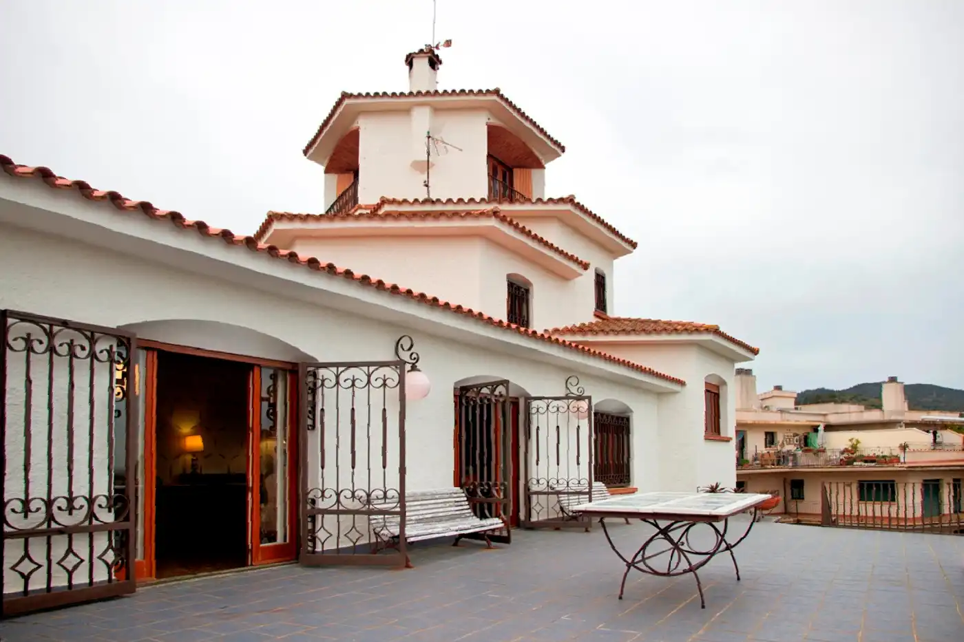 Exterior view of Houses for sale in Riudecanyes  with Private garden, Terrace and Swimming Pool