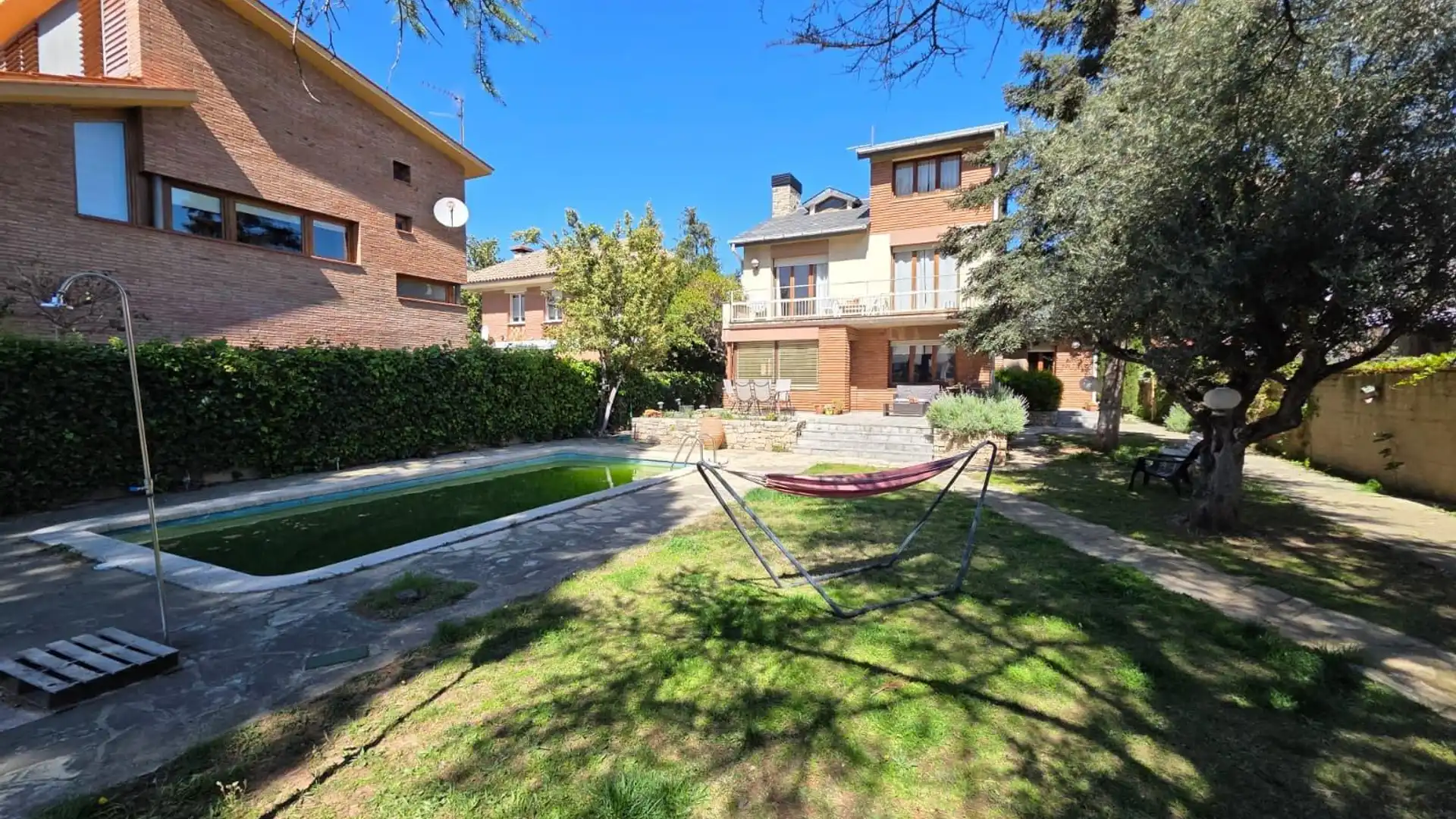 Jardí de Casa o xalet en venda en Igualada amb Calefacció, Jardí privat i Terrassa