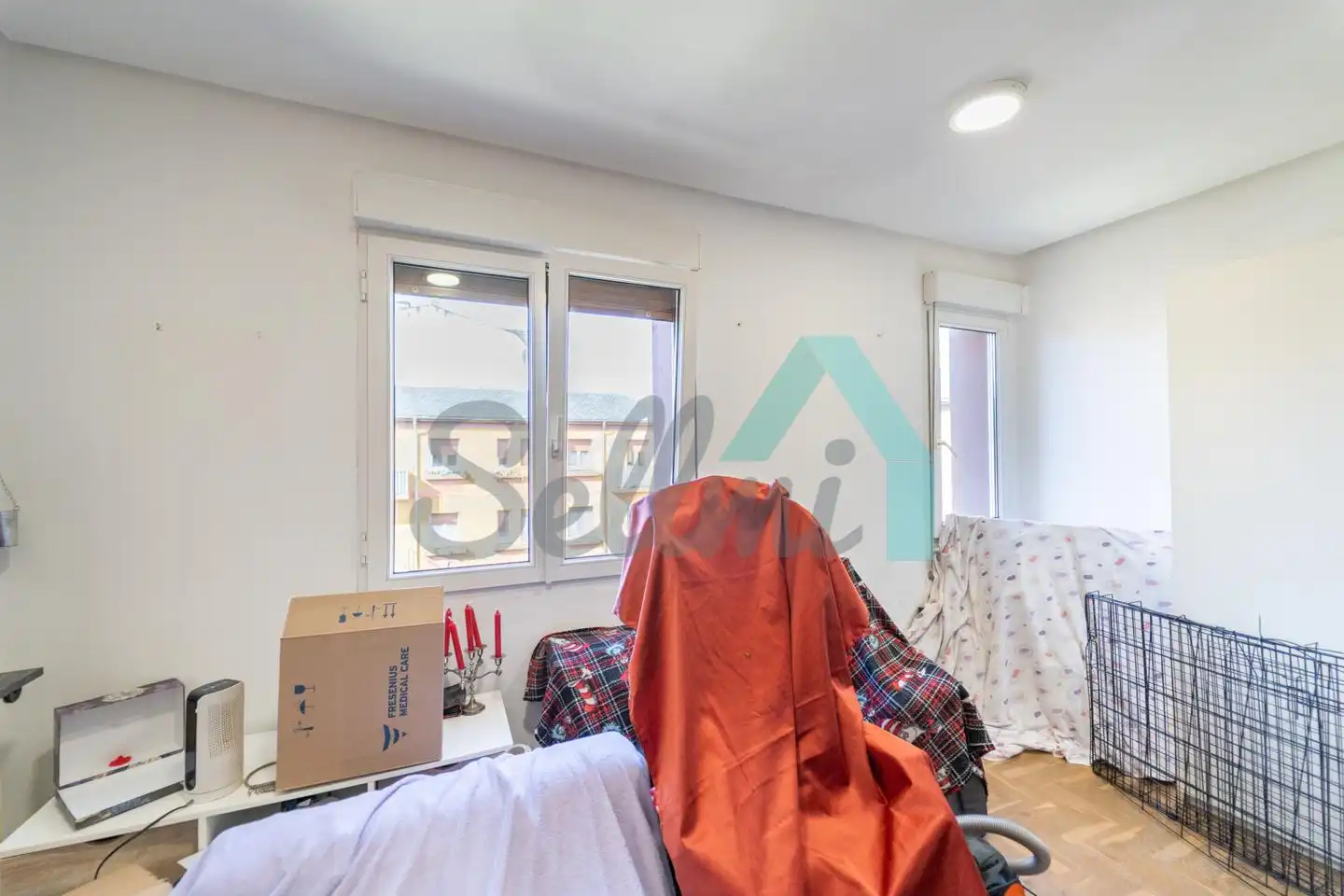 Schlafzimmer von Wohnung zum Verkauf in Oviedo  mit Heizung, Parkett und Terrasse
