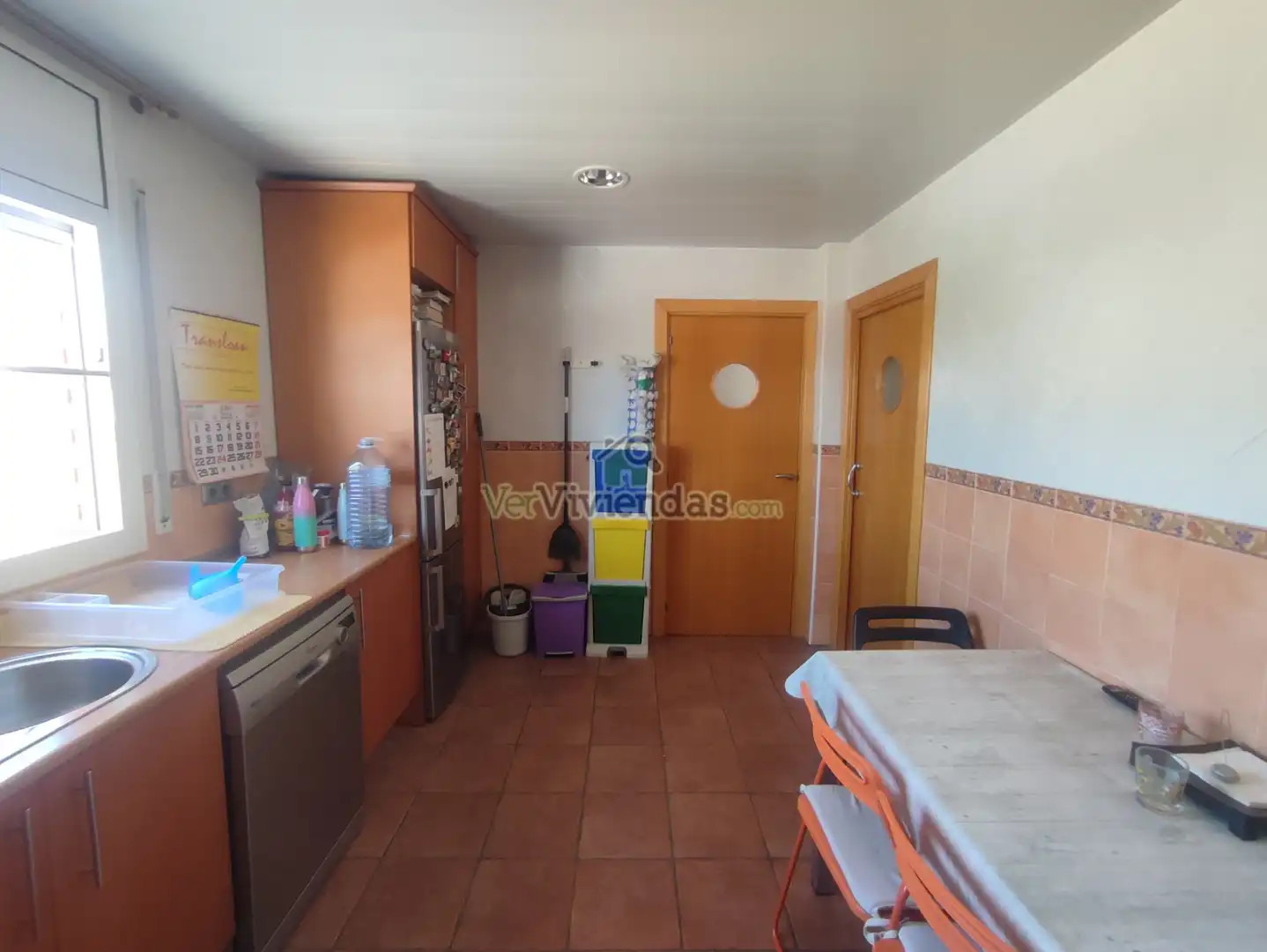 Cuina de Casa o xalet en venda en Vallirana amb Calefacció, Jardí privat i Terrassa